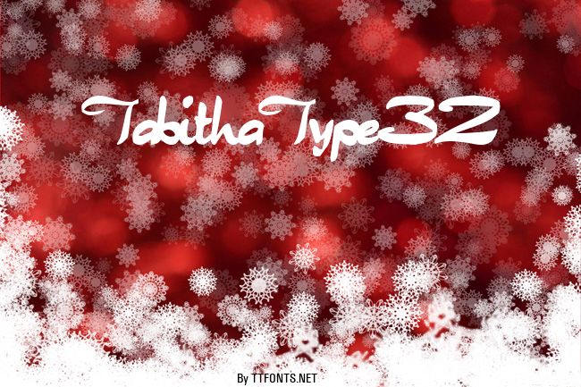 TabithaType32 example